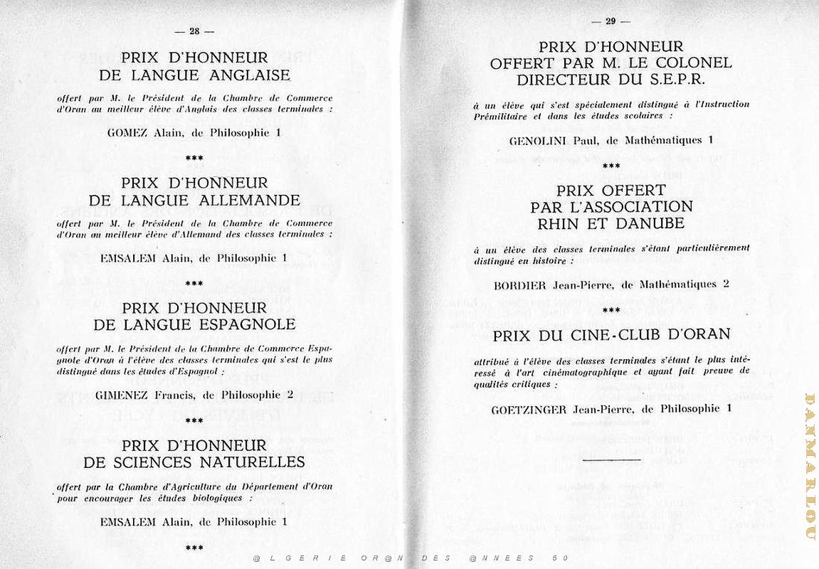 LYCEE LAMORICIERE DISTRIBUTIONS PRIX  29 JUIN 1955   (17).JPG